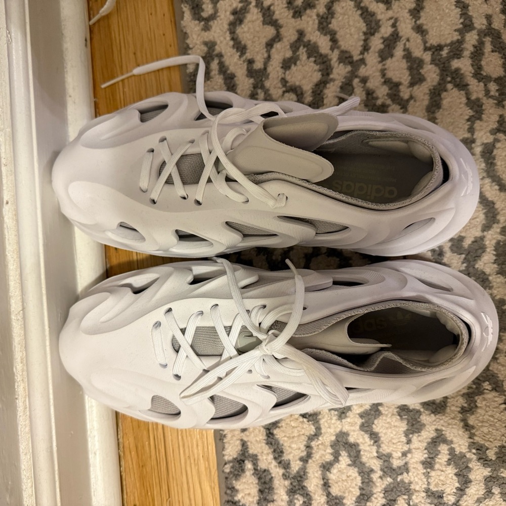 Adidas White adifom Q sneakers